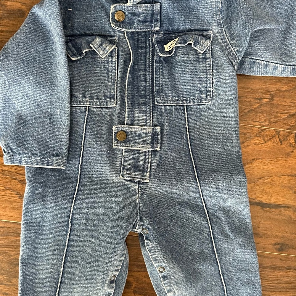 Vintage Guess Denim Kids Overalls